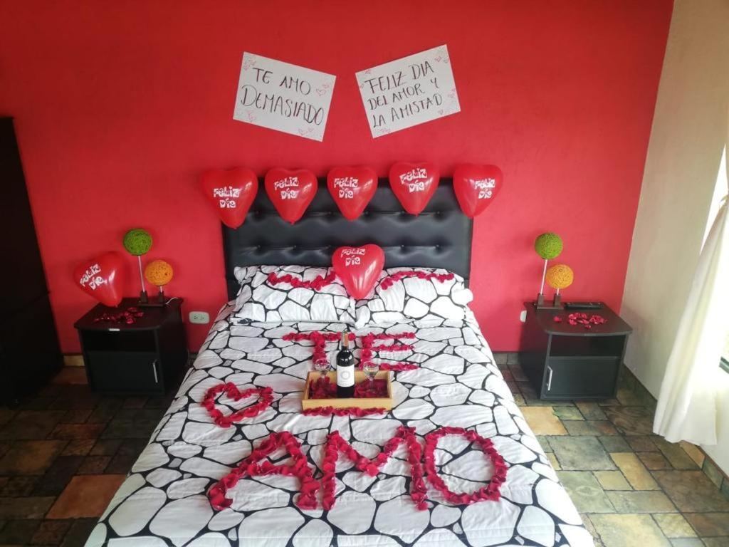 Bed and Breakfast Benigno Mirador Гуатавита Экстерьер фото