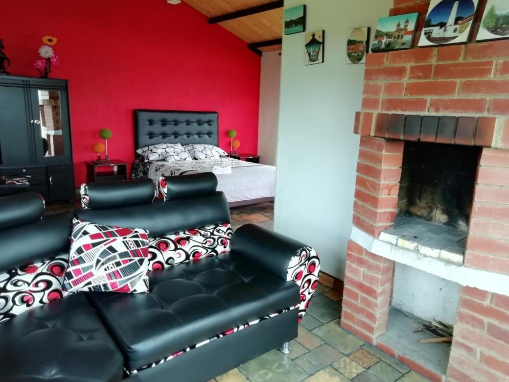 Bed and Breakfast Benigno Mirador Гуатавита Экстерьер фото